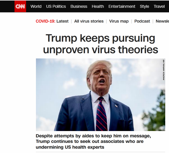 美国有线电视新闻网|特朗普再与CNN记者“交锋”，面对追问直接结束简报会……