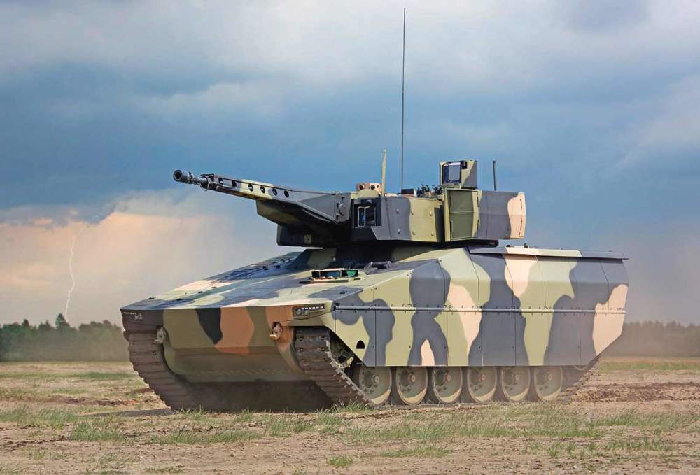 竞标初选已结束,杀出重围的是莱茵金属公司kf41猞猁步兵战车和韩华