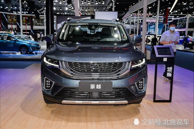 吉利豪越7座suv外观时尚大气百公里油耗7l搭配全景天窗仅10万元