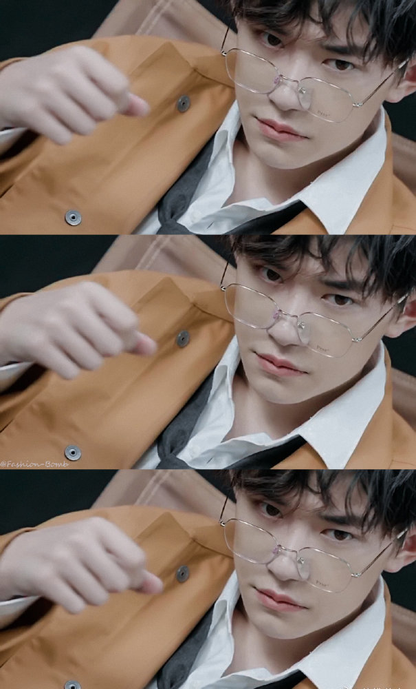 易烊千玺戴眼镜合集,太禁欲了!