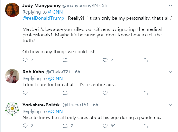 特朗普|特朗普委屈没人喜欢，网友：真相了！15万美国人非常同意