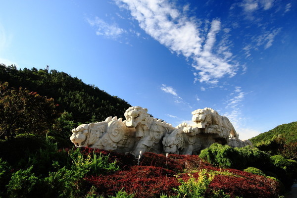 老虎灘在大連很有名氣,國家級風景名勝區