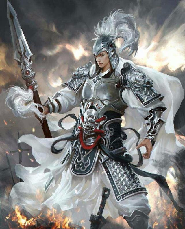 "喜好三国的读者一般看到这句就知道,我们白马银枪