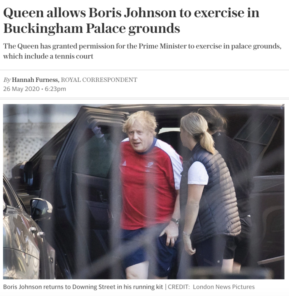 卡路里|英国首相的抗疫新招：燃烧我们的卡路里！