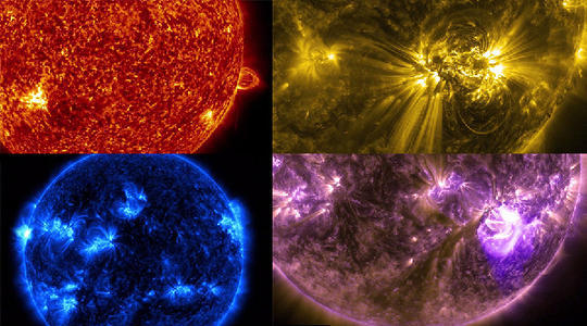 太阳轨道器拍到罕见太阳极地影像