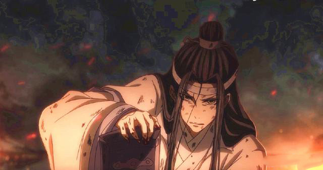 当蓝启仁亲眼目睹蓝湛为了魏无羡打伤云深33位长辈