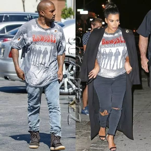 侃爷在yeezus tour tee 上运用metallica 字体,gucci 延续摇滚复兴