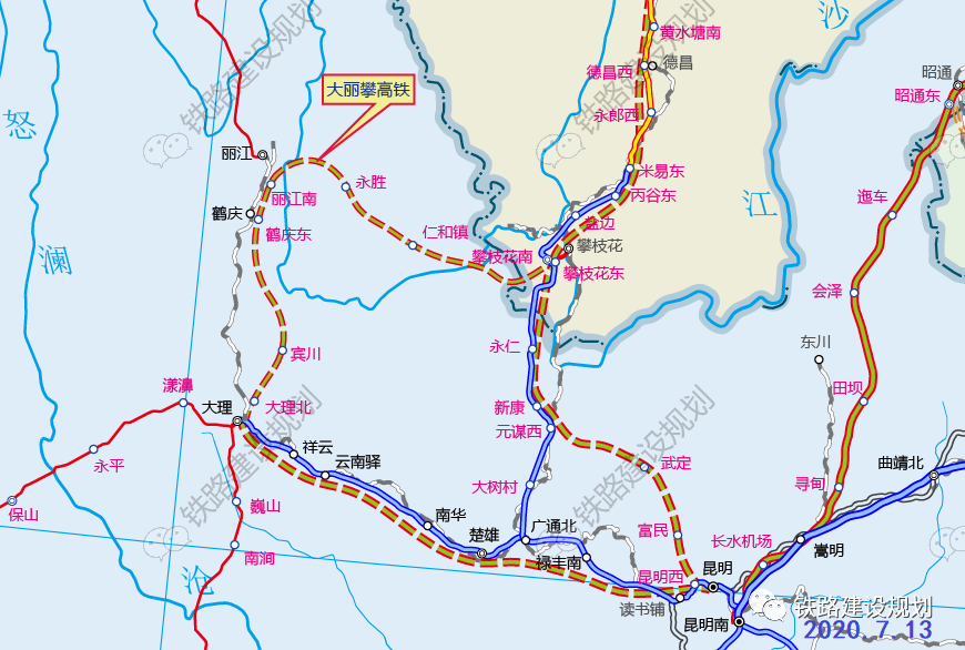 项目分为宜西攀和攀丽大段,其中宜西攀铁路全长482公里,预估算总额为9