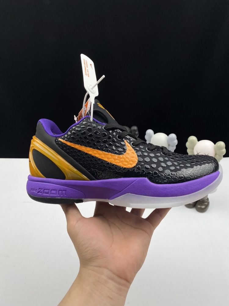 传奇永不落幕曼巴元素再度回归耐克kobe6紫金配色开箱