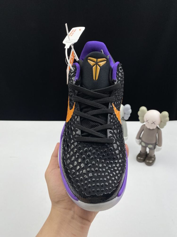 传奇永不落幕曼巴元素再度回归耐克kobe6紫金配色开箱