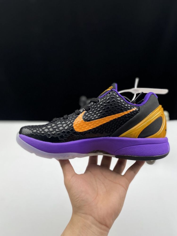 传奇永不落幕曼巴元素再度回归耐克kobe6紫金配色开箱
