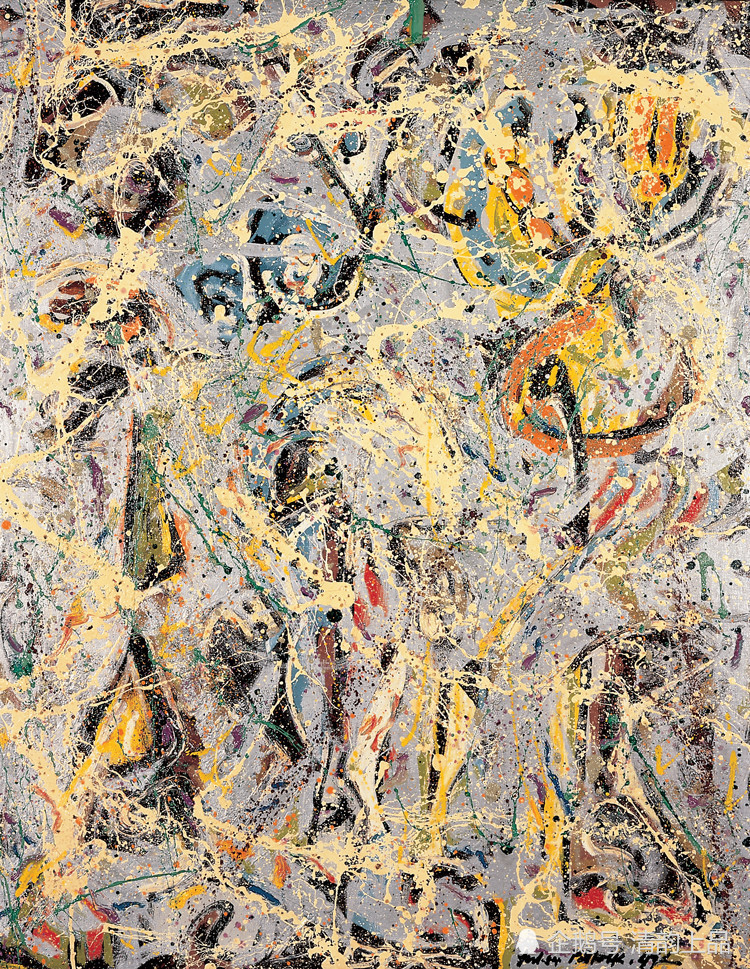 全球最昂贵的绘画,抽象表现主义画家,杰克逊·波洛克作品欣赏