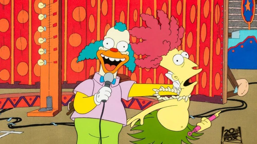 《辛普森一家》:小丑 krustykrusty 是动画片《辛普森一家》中最受