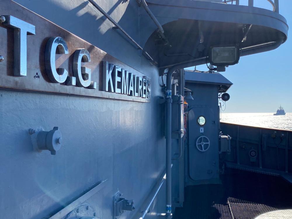 土耳其国防部|土耳其国防部：土美在地中海进行海上训练