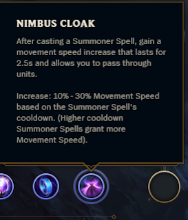 由15-35% 调整为 10-30%(基于召唤师技能冷却时间);灵光披风:符文天赋