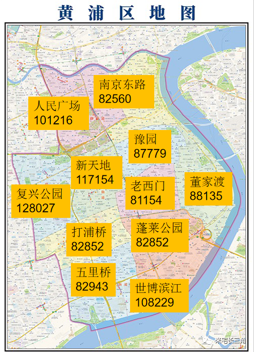 上海 環滬20區縣250板塊房價地圖_騰訊新聞