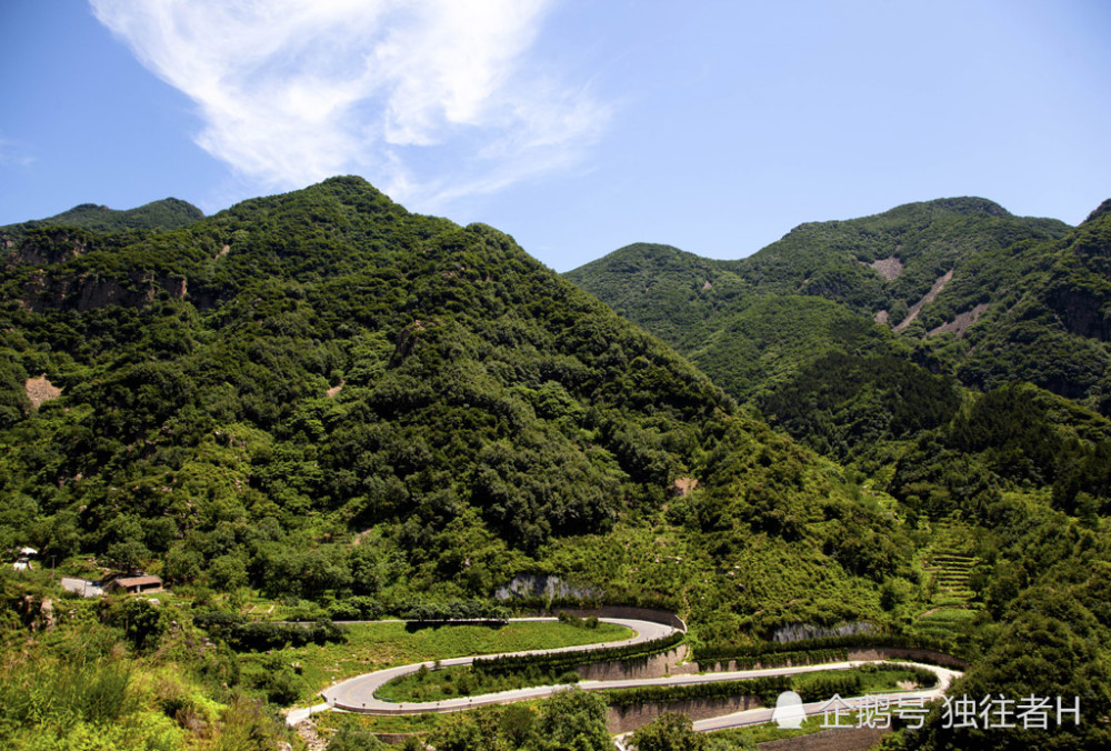 平谷山川大地壮美的地形地貌，