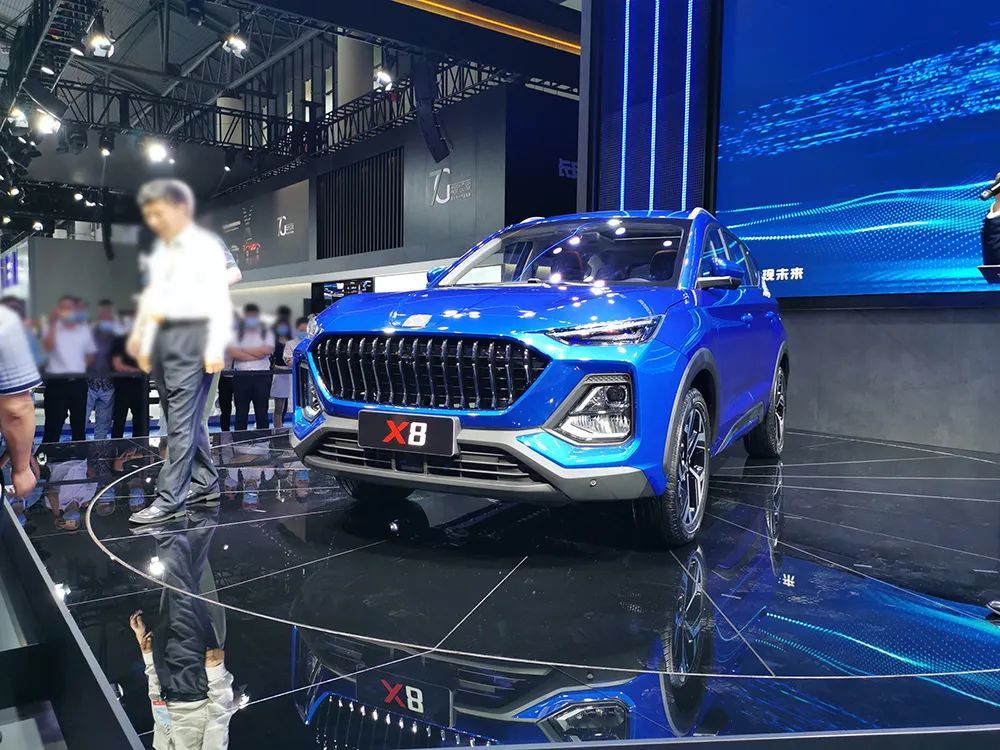 江淮大众合资后首款中大型suv江淮x8静态体验