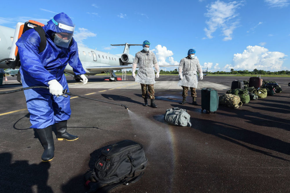 国际航班|新增病例现单日最大增幅 巴西却恢复国际航班