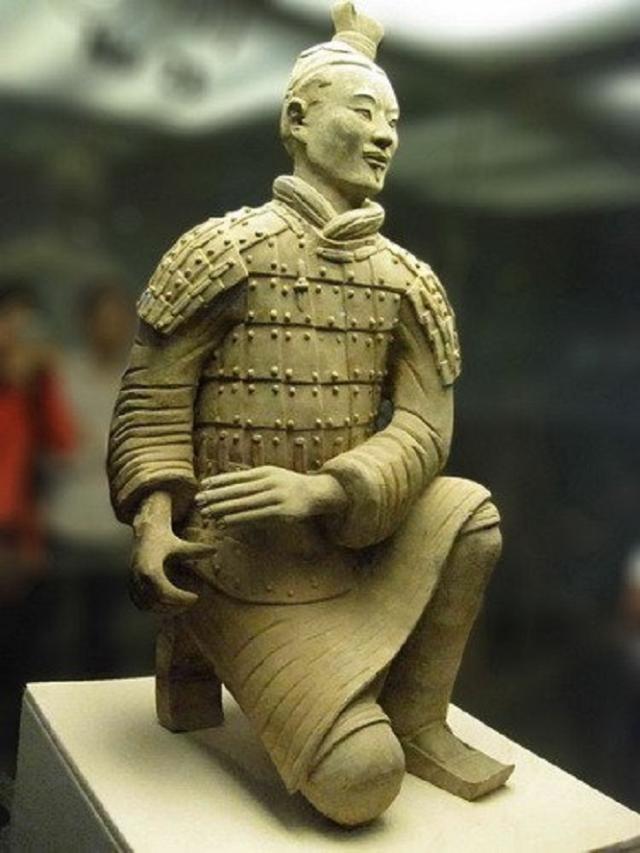 也可以说是六分之一或者七分之一的样子,就是说一个兵马俑的价钱约在