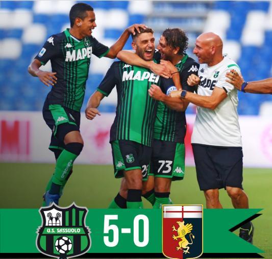 81分钟绝杀 他们强行制造意甲悬念 最后1轮定生死 两队只差1分 萨索洛 莱切 尤文图斯 意甲 热那亚 绝杀