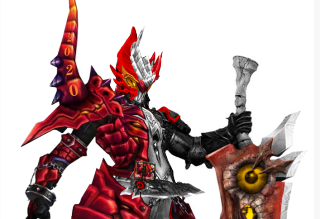 假面骑士异类圣刃来袭造型无比狰狞时王喜获圣刃表盘帝骑王小明酸了