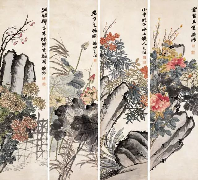 赵之谦|赵之谦——花鸟作品欣赏