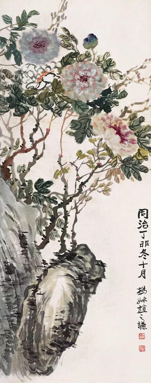 赵之谦|赵之谦——花鸟作品欣赏