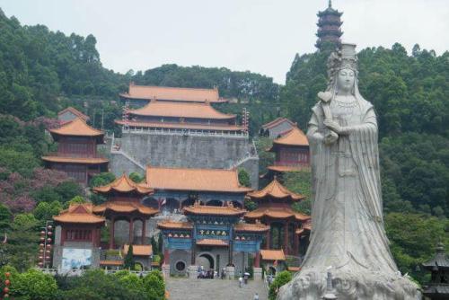 南沙天后宫，东南亚地区最大妈祖庙