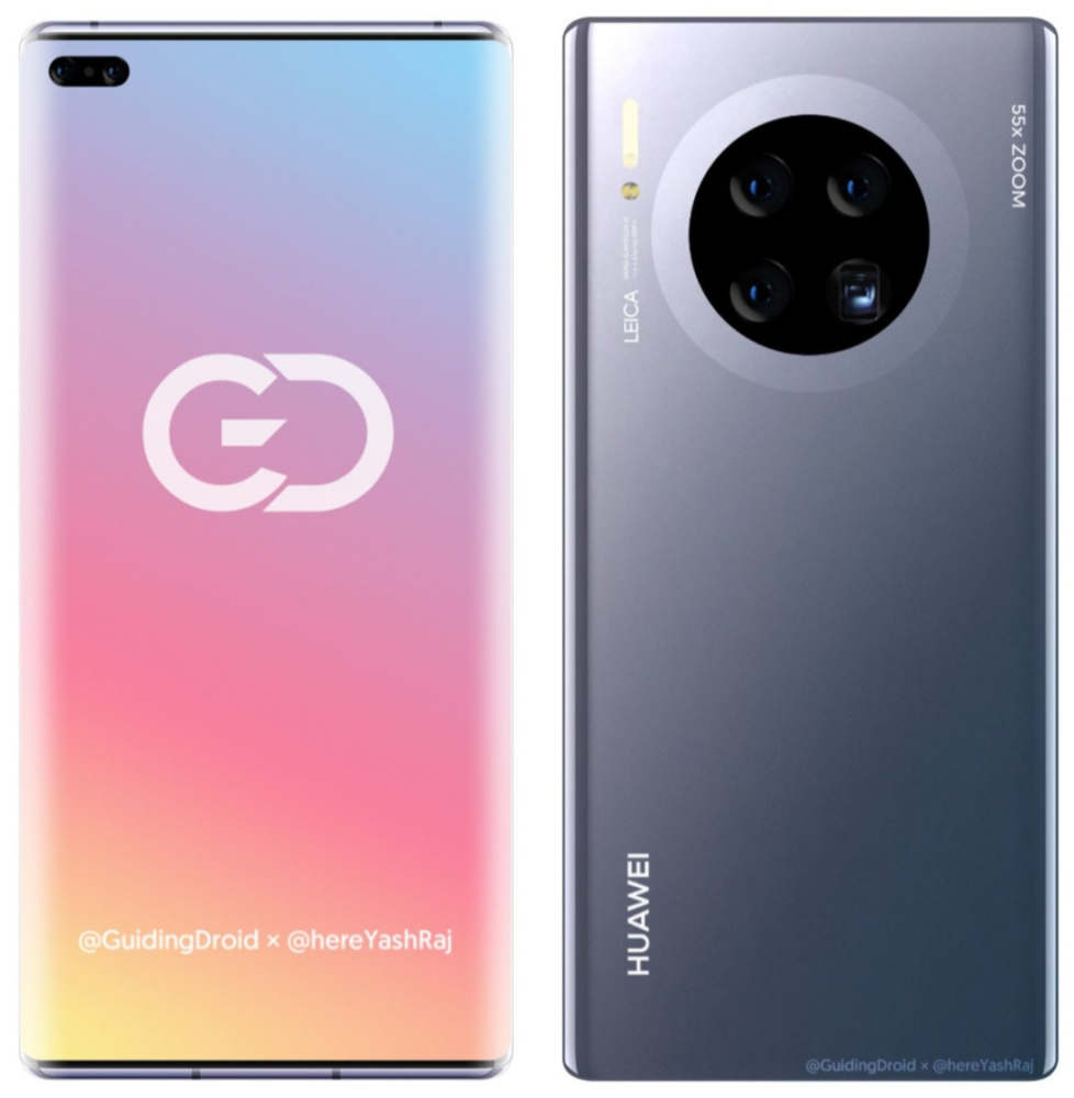 华为mate40pro浴霸四摄曝光