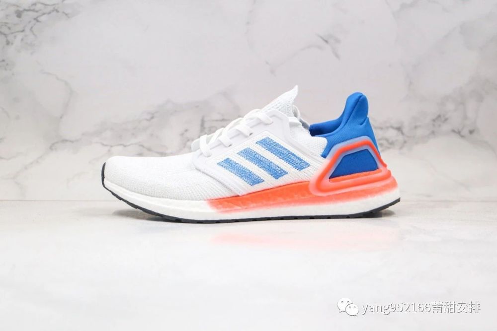 阿迪达斯adidas Ultra Boost北美限定ub6 0白蓝橙色 腾讯新闻