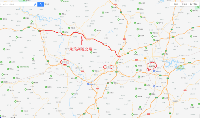 龙琅高速公路今年将部分建成
