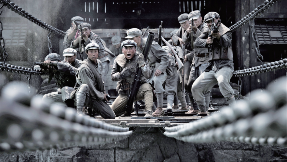 《新四军》(2003),《中国兄弟连》(2008)等抗战题材电视剧,《百团大战