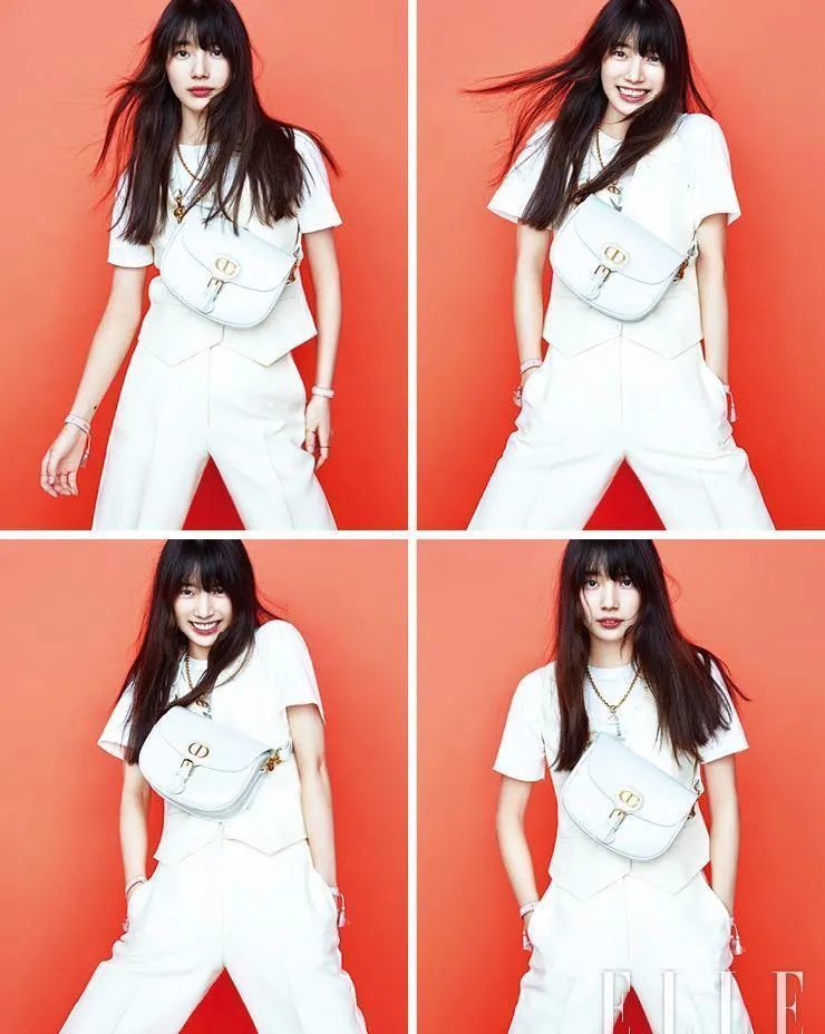 裴秀智气质太好,穿高定裙装登杂志,渔网袜配皮鞋竟然也这么高级