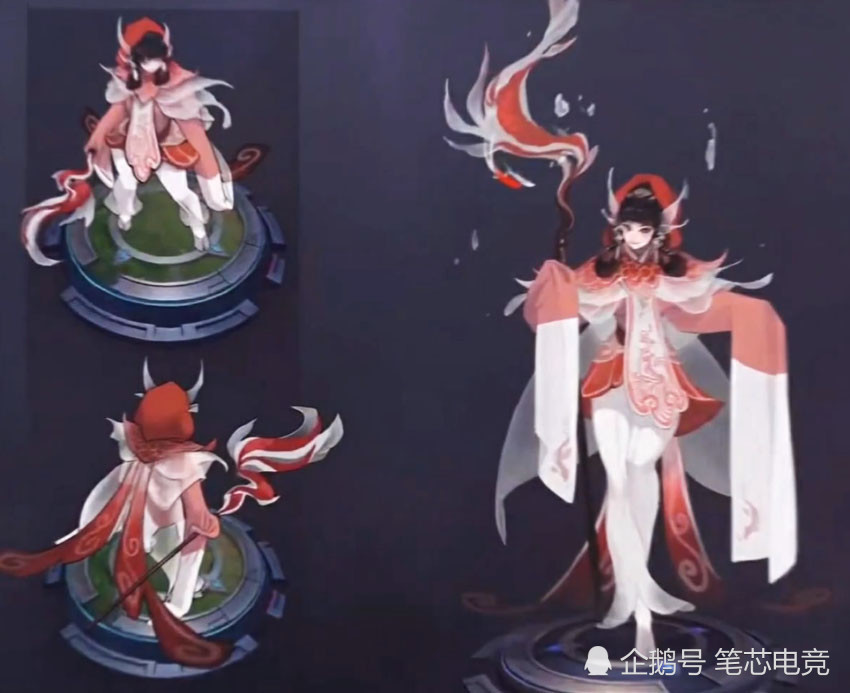 王者荣耀官宣九款越剧皮肤长什么样？孙膑变成女孩子？