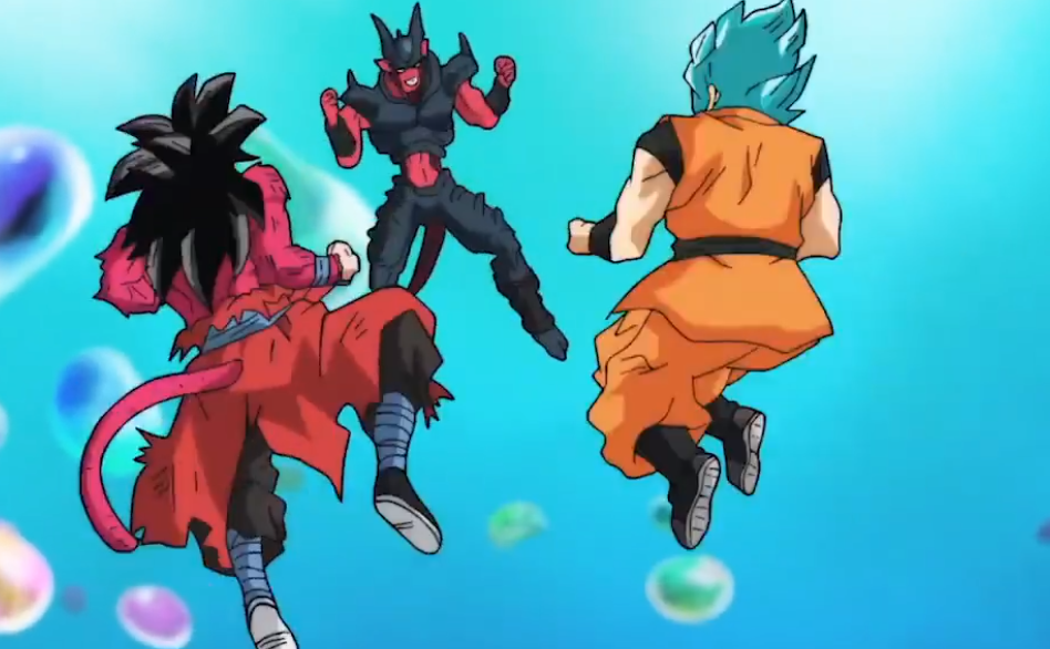 龙珠英雄25集:邪念波打爆超四悟空,却被普汀给秒了,w博士懵了