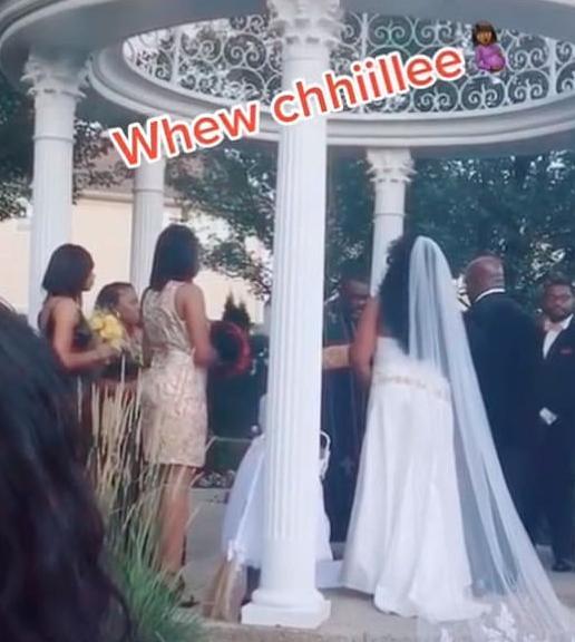 婚礼|外国女闯黑人婚礼，朝新郎喊“我怀着你孩子”，新娘女儿破口大骂