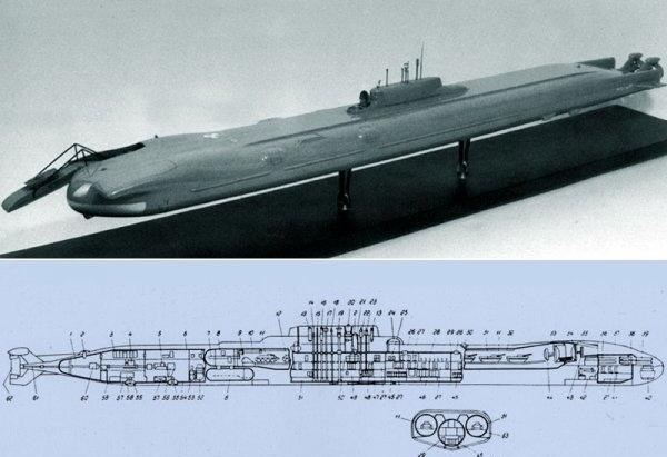 水下航母 苏联图片