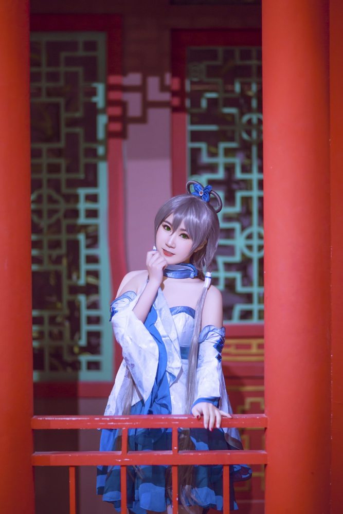 vocaloid流鱼惊鹊洛天依cosplay