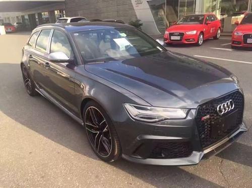 江苏偶遇银耳奥迪车尾标语亮了女孩子看了很心动