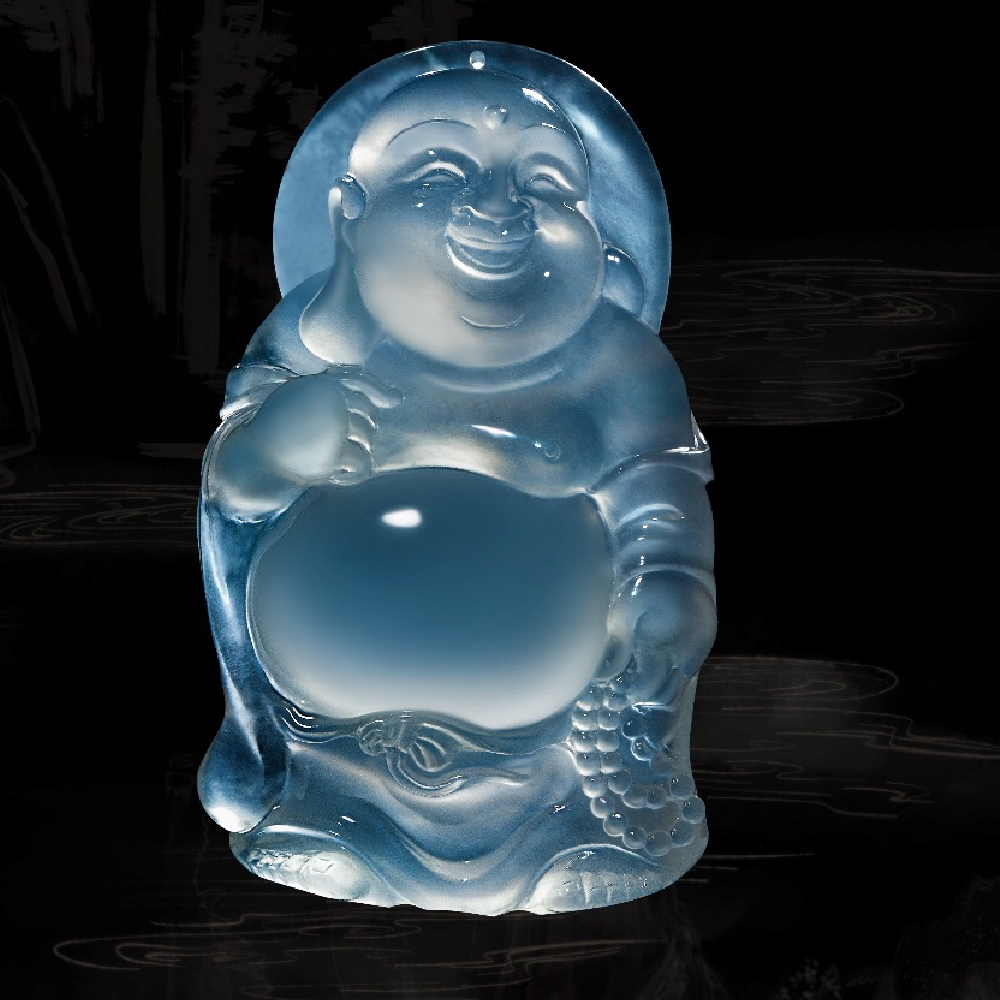 严炎坚|揭阳工艺美术师严炎坚玉雕佛像诠释现代美学