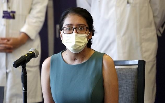 美国_社会|28岁女子成为美国首例双肺移植患者，昏睡数周后认不出自己家人