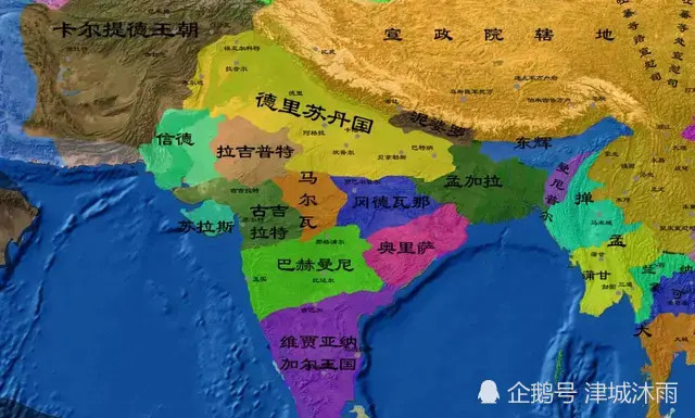 莫卧尔帝国内部的各个势力之间争斗不断,这给了英国东印度公司可乘之