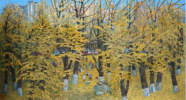 邱笑秋|转自人民日报 邱笑秋：论中国重彩画的继承和发展