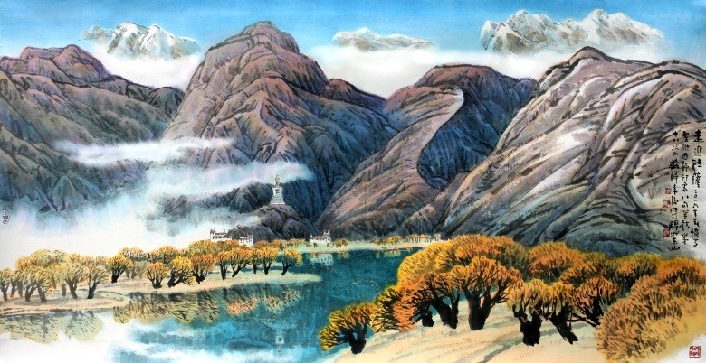 邱笑秋|转自人民日报 邱笑秋：论中国重彩画的继承和发展