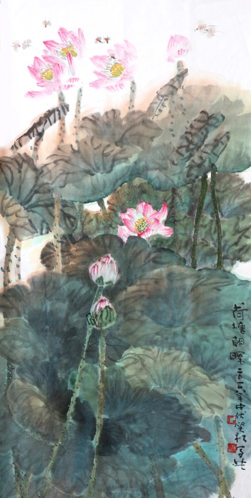 邱笑秋|转自人民日报 邱笑秋：论中国重彩画的继承和发展