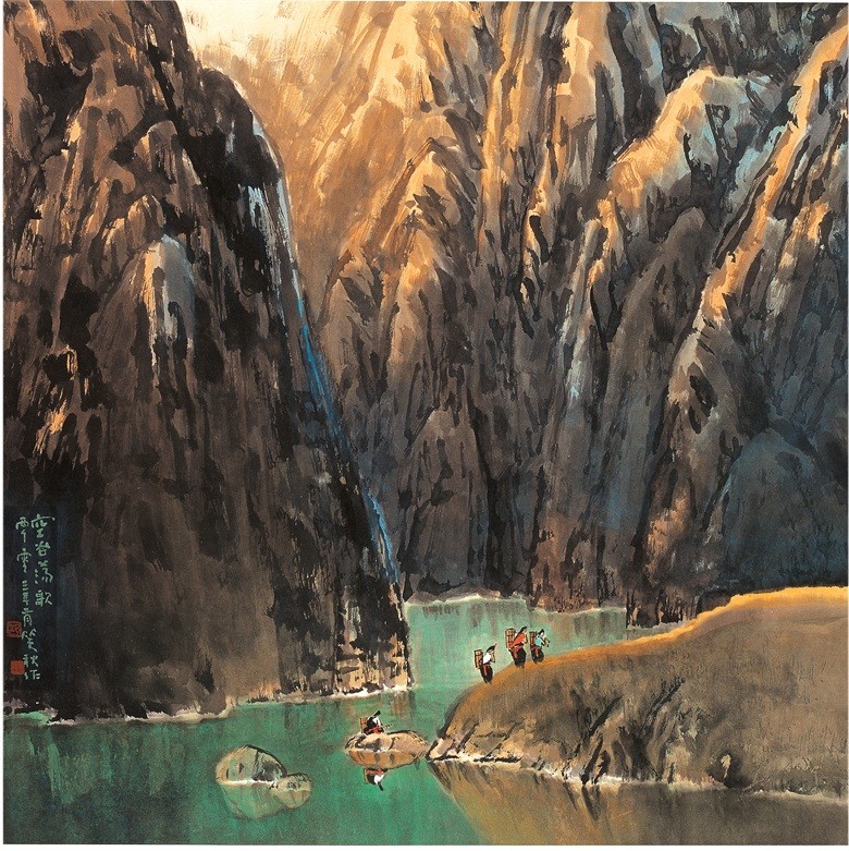 邱笑秋|转自人民日报 邱笑秋：论中国重彩画的继承和发展