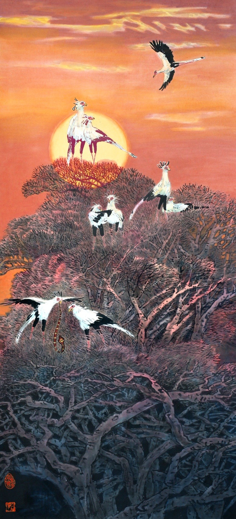 邱笑秋|转自人民日报 邱笑秋：论中国重彩画的继承和发展