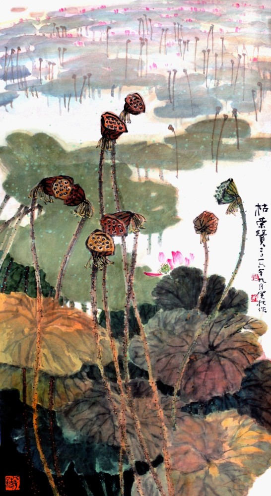 邱笑秋|转自人民日报 邱笑秋：论中国重彩画的继承和发展