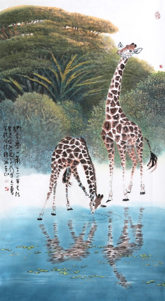 邱笑秋|转自人民日报 邱笑秋：论中国重彩画的继承和发展